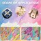 4-Pack 9" Colorful Small Gift Bags with Handles – Includes Tissue Paper for Birthdays, Parties, Weddings, Bridal Showers & Anniversaries (Colorful)